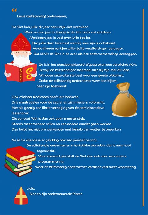 sinterklaas gedichten maken